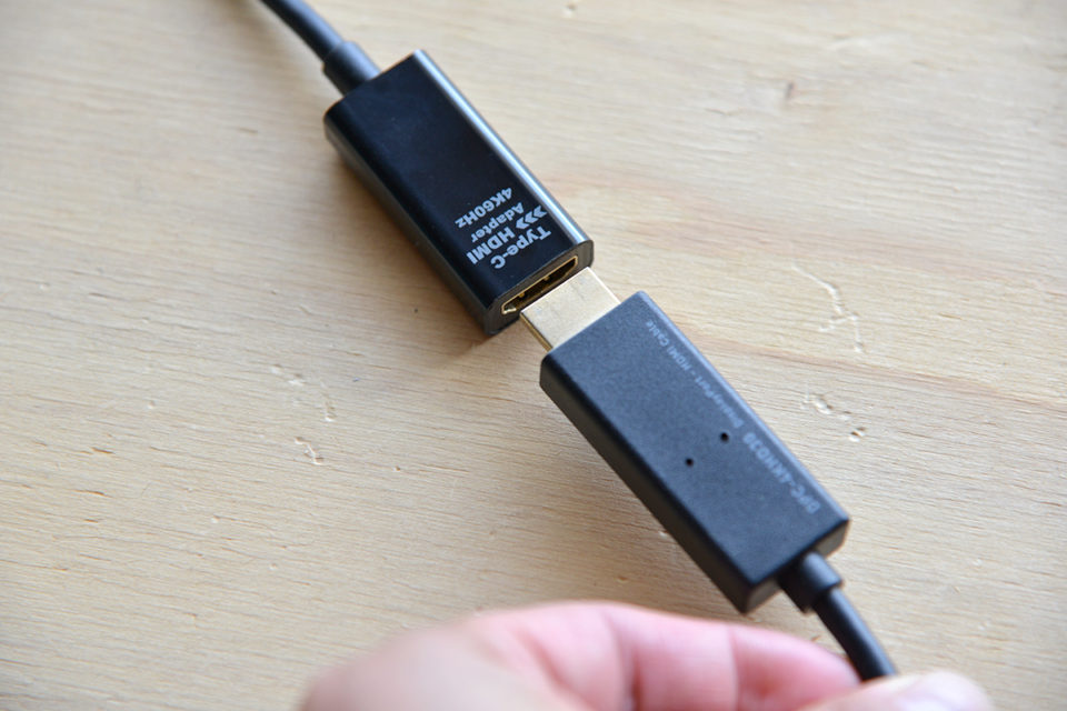 Usb Type C Usb C 端子をhdmiに変換してテレビやモニターに映像を映しだすアダプタ 株式会社ミヨシ